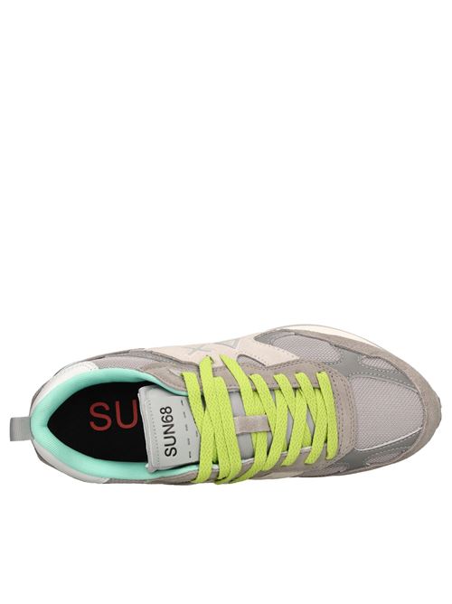 Sneakers modello Z35115 SUN68 in pelle scamosciata e tessuto traspirante SUN68 | Z35115GRIGIO CHIARO
